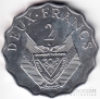 Руанда 2 франка 1970