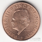 Монако 10 франков 1978