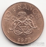 Монако 10 франков 1978