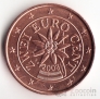 Австрия 2 евроцента 2008