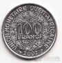 Западноафриканские штаты 100 франков 2002