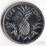 Багамские острова 5 центов 2005