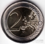 Германия 2 евро 2009 J 10 лет евро