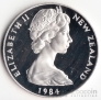Новая Зеландия 1 доллар 1984 Птица (серебро)