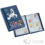 Альбом Numis Pocket Euro с 12-ю листами для 12 наборов евро монет цвет - синий Leuchtturm