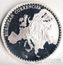 Жетон с монетой Норвегия