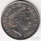 Великобритания 5 фунтов 1999 Миллениум [1]