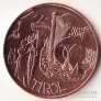 Австрия 10 евро 2014 Тироль (медь)