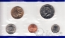 США  набор 5 монет 2001 Р