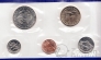 США  набор 5 монет 2002 Р