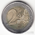 Монако 2 евро 2001