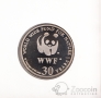 Белиз жетон 1986 30 лет WWF Ягуар (конверт с маркой)