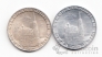 Австрия 2 жетона 1 грош 1950 Храм Св. Стефана (Al и CuNi)