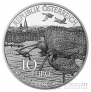 Австрия 10 евро 2015 Бургерланд (серебро, блистер)