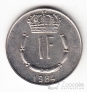 Люксембург 1 франк 1966-1984
