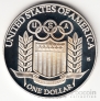 США 1 доллар 1992 Олимпийские игры (proof)