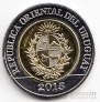 Уругвай 10 песо 2015 200 лет Земельного кодекса