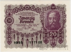 Австрия 20 корон 1922