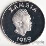 Замбия 10 квача 1989 70 лет Детскому фонду