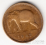 Бельгийское Конго 2 франка 1947