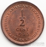 Восточно-Карибские территории 1/2 цента 1955