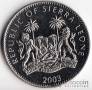 Сьерра-Леоне 1 доллар 2003 50 лет Коронации