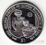 Сьерра-Леоне 1 доллар 2002 50 лет правления королевы Елизаветы II №3