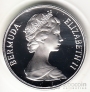Бермуды 25 центов 1984 Герб округа (1) Серебро