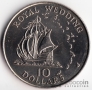 Восточно-Карибские Территории 10 долларов 1981 Королевская свадьба