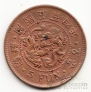 Корея 5 фун 1895 (тип 2)