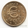 Испания 10 евроцентов ПРОБА