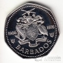 Барбадос 1 доллар 1976 10 лет Независимости (BU)