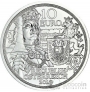 Австрия 10 евро 2019 Благородство (серебро, блистер)