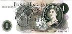 Великобритания 1 фунт 1960-1977