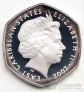 Восточно-Карибские штаты 10 долларов 2007 60 лет Свадьбы Королевы Елизаветы 2 и принца Филипа (серебро) №1