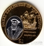 Фиджи 1 доллар 2009 Великие мореплаватели Тихого океана - Фернан Магеллан