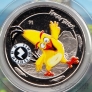 Сьерра-Леоне 1 доллар 2019 Angry Birds - Желтая птица (цветная)