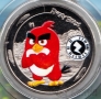 Сьерра-Леоне 1 доллар 2019 Angry Birds - Красная птица (цветная)