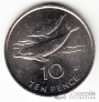 Остров Святой Елены 10 пенсов 1998