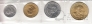 Кения набор 4 монеты 1989