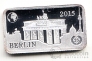 Соломоновы острова 1/2 доллара 2015 Берлин (миниатюрный размер 19 х 11 мм)