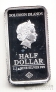 Соломоновы острова 1/2 доллара 2015 Нью-Йорк (миниатюрный размер 19 х 11 мм)
