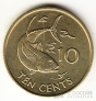 Сейшельские острова 10 центов 1997