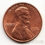 США 1 цент 1976
