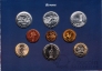 Андорра набор 9 монет 2003 (блистер)
