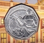 Австрия 5 евро 2020 Венская филармония (серебро, блистер)