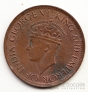 Цейлон 1 цент 1942