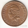Французская Полинезия 100 франков 2000