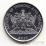 Тринидад и Тобаго 25 центов 2017 Магнитная