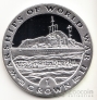 Гибралтар 1 крона 1993 Корабль Второй Мировой войны 